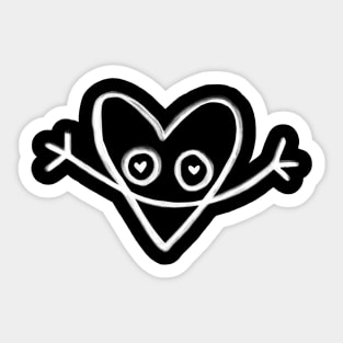 Heart Hug Sticker